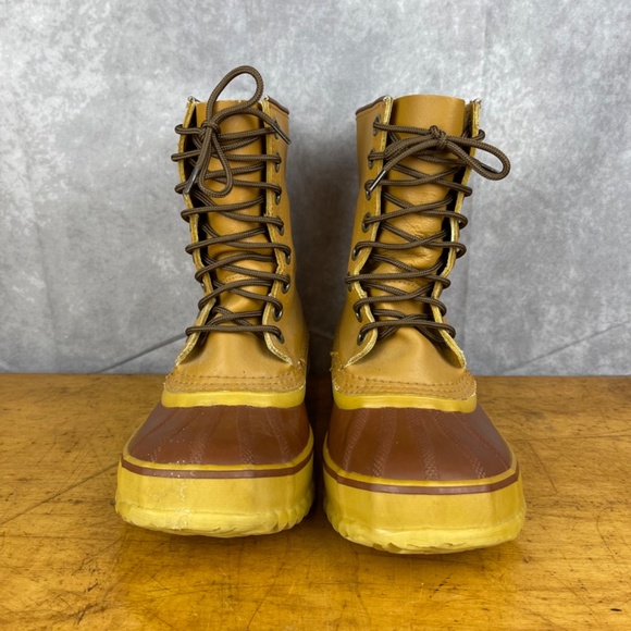 Sorel 1964 Premium Women’s Insulated Duck Boots Brown Leather Weatherproof US 7 - Picture 5 of 12